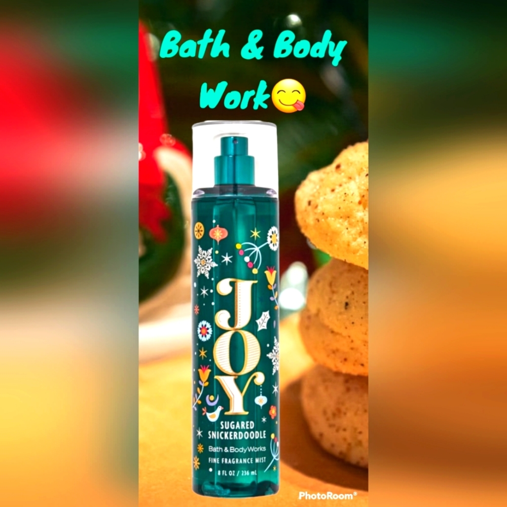 Bath & Body Work - Joy Snickerdoodle Scented Body Spray - Discontinued. 😋